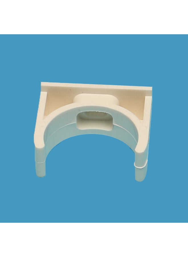 Assemble White Pvc Forced Code Pipe Clamp Electrician Threading Pipe U-shaped Fixed Card Water Supply Threading Pipe U-shaped Card Riding Card-Specifications And Models:50 100/bag  - Image 4