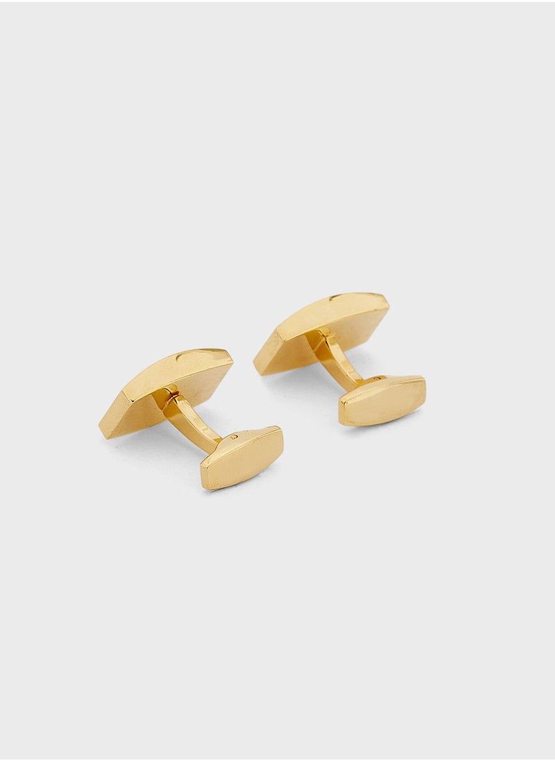 Robert Wood - Rectangular Cufflink In Gift Box - Image 1