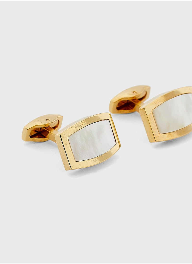 Robert Wood - Rectangular Cufflink In Gift Box - Image 1