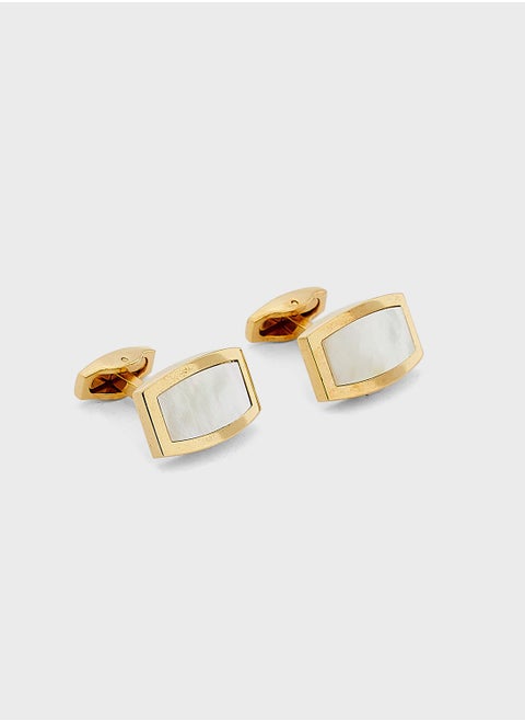 Rectangular Cufflink In Gift Box