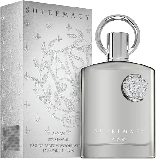 Afnan AFNAN Supremacy Silver Eau De Parfum for Men, 100 ML