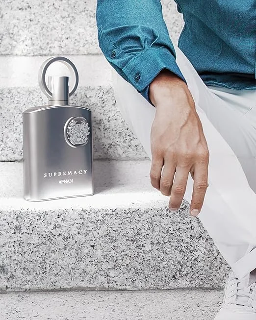Afnan  AFNAN Supremacy Silver Eau De Parfum for Men, 100 ML for Men | Best Price UAE