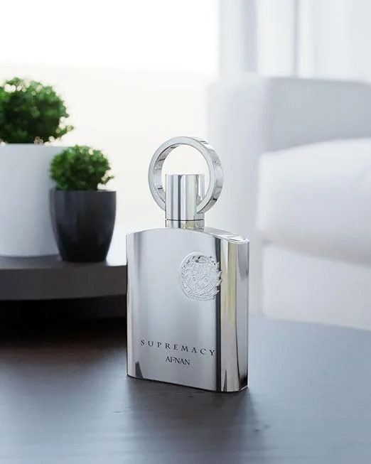 Afnan  AFNAN Supremacy Silver Eau De Parfum for Men, 100 ML for Men | Best Price UAE