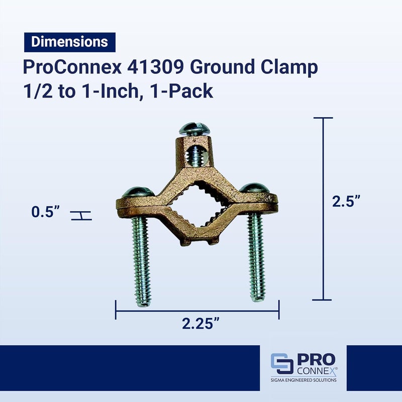 SIGMA ENGINEERED SOLUTIONS ProConnex 41309 Ground Clamp 12 1 - Image 5