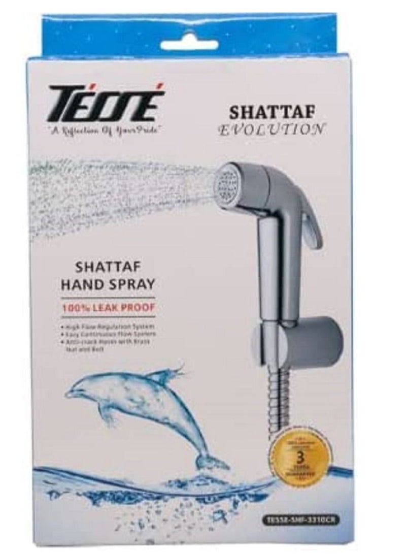 TESSE TESSE Shattaf Evolution Anti Theft Chrome Trigger Spray, Shattaf With Wall Holder SHF 3310CR - Image 1