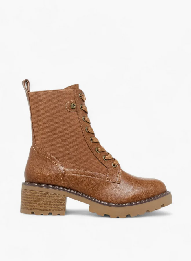 Lee Cooper Women's Solid Ankle Boots with Zip Closure