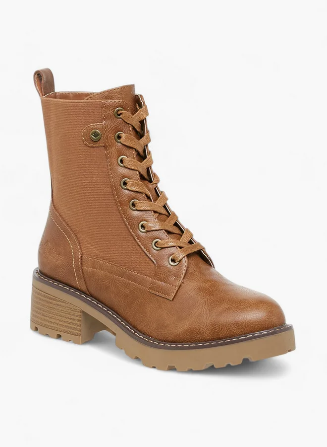 Lee Cooper Women's Solid Ankle Boots with Zip Closure