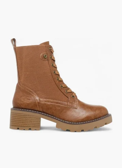 Lee Cooper Women's Solid Ankle Boots with Zip Closure