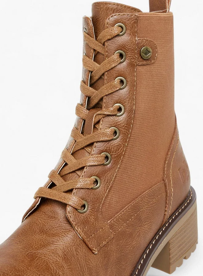 Lee Cooper Women's Solid Ankle Boots with Zip Closure