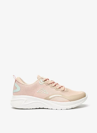 شو اكسبرس Womens Logo Print Lace-Up Sports Shoes By Shoexpress