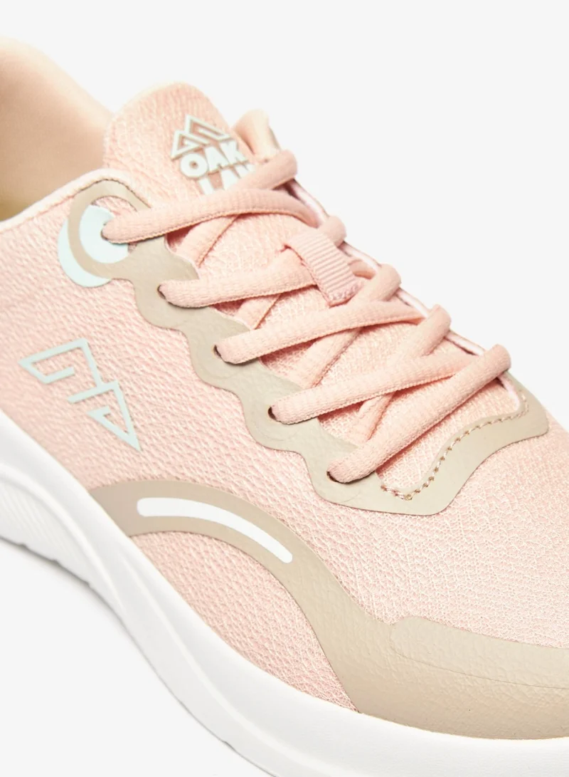 شو اكسبرس Womens Logo Print Lace-Up Sports Shoes By Shoexpress