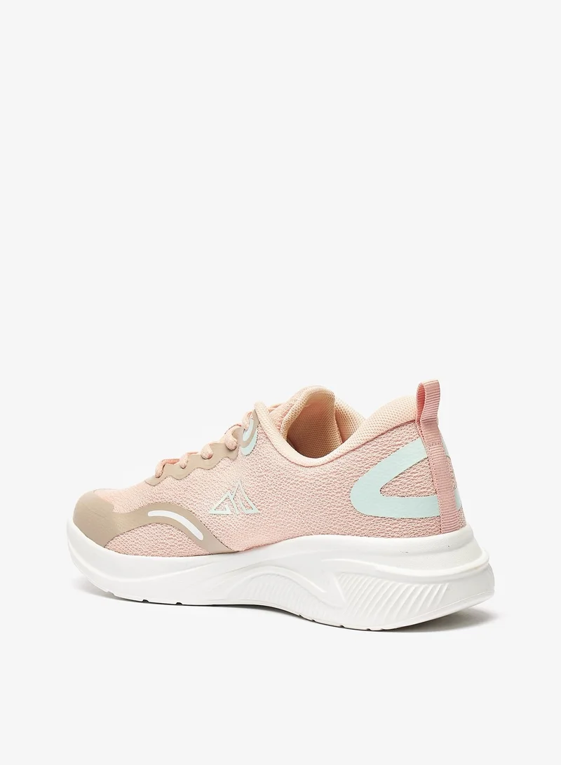 شو اكسبرس Womens Logo Print Lace-Up Sports Shoes By Shoexpress