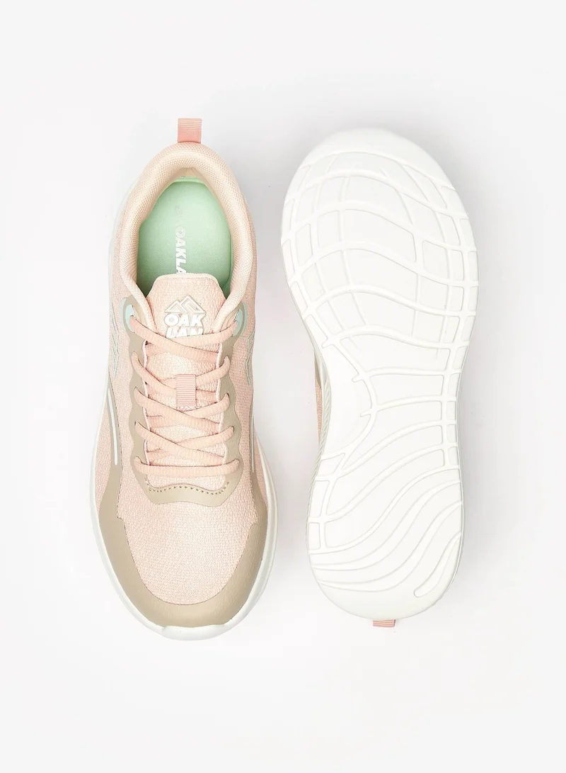 شو اكسبرس Womens Logo Print Lace-Up Sports Shoes By Shoexpress