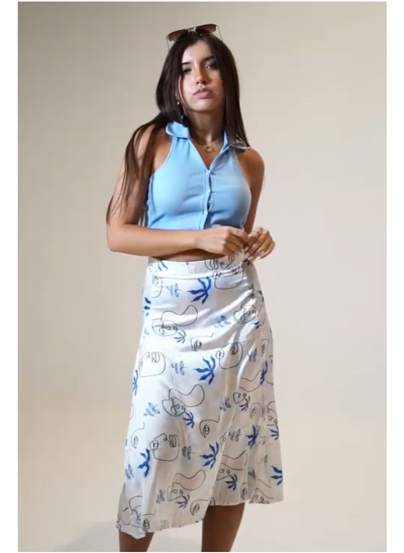 Armaia Silky Midi Skirt  - Image 3