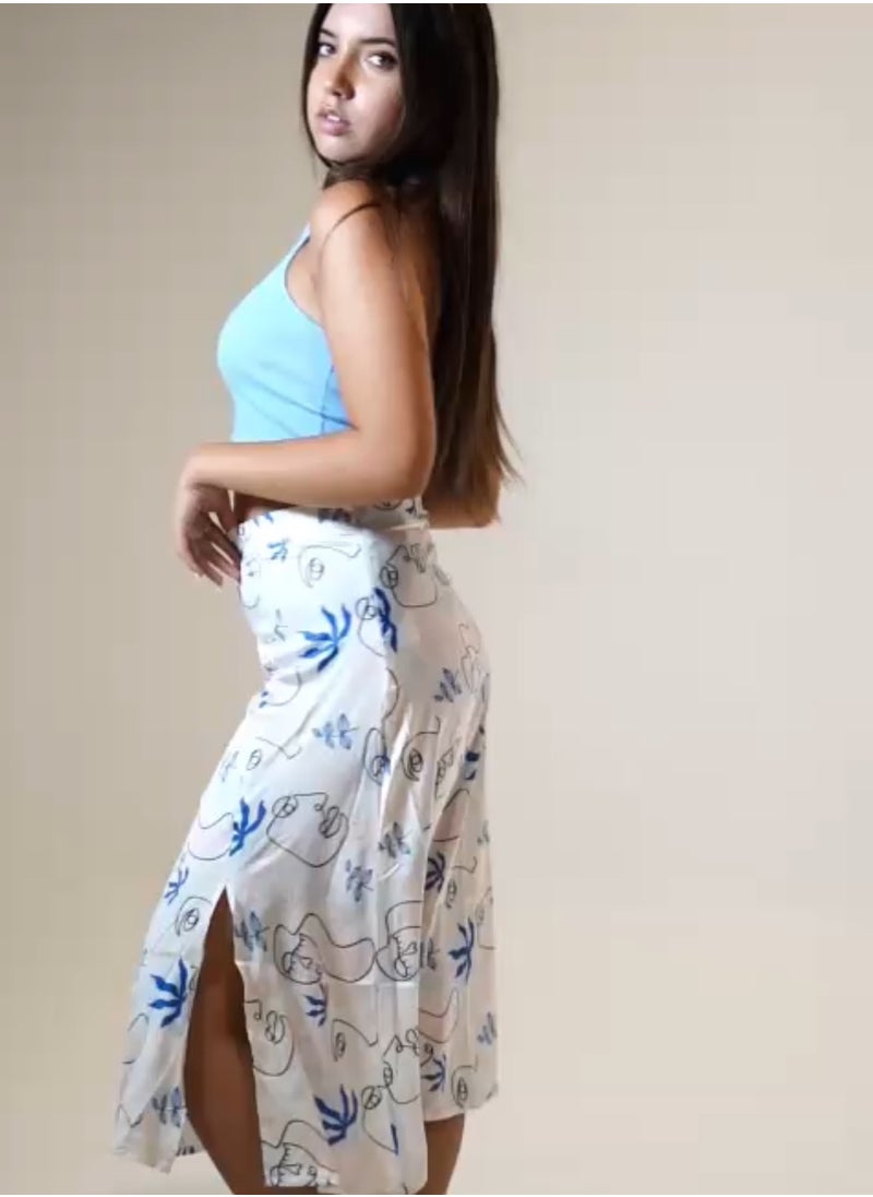 Armaia Silky Midi Skirt  - Image 4