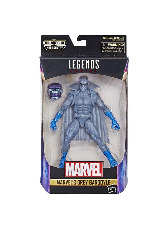 MARVEL تمثال كابتن مارفل 6" ليجندز غراي غارغويل لجمع المتعصبين والأطفال والمعجبين - Image 3