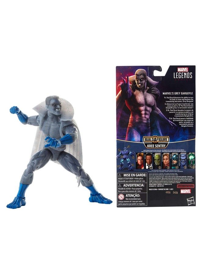 MARVEL تمثال كابتن مارفل 6" ليجندز غراي غارغويل لجمع المتعصبين والأطفال والمعجبين - Image 4