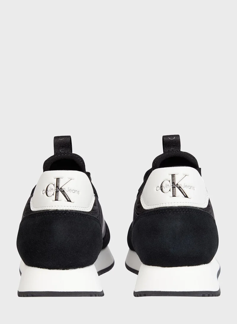 Calvin Klein Jeans Runner Sock Lace Up Sneakers
