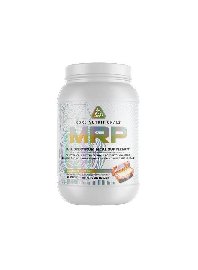 كور نيوتريشنالز وجبة بديلة من Platinum Mrp Full Spectrum، إطلاق مستدام لدعم الأحماض الأمينية طوال اليوم، 27 جرامًا من البروتين، 20 وجبة (كعكة الفانيليا) - Image 1