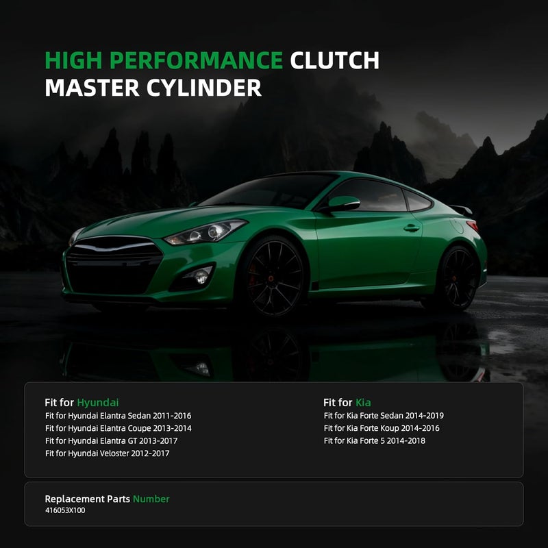 Riyhch Clutch Master Cylinder for Hyundai Elantra, Veloster, and Kia Forte - OE# 416053X100 - Image 2
