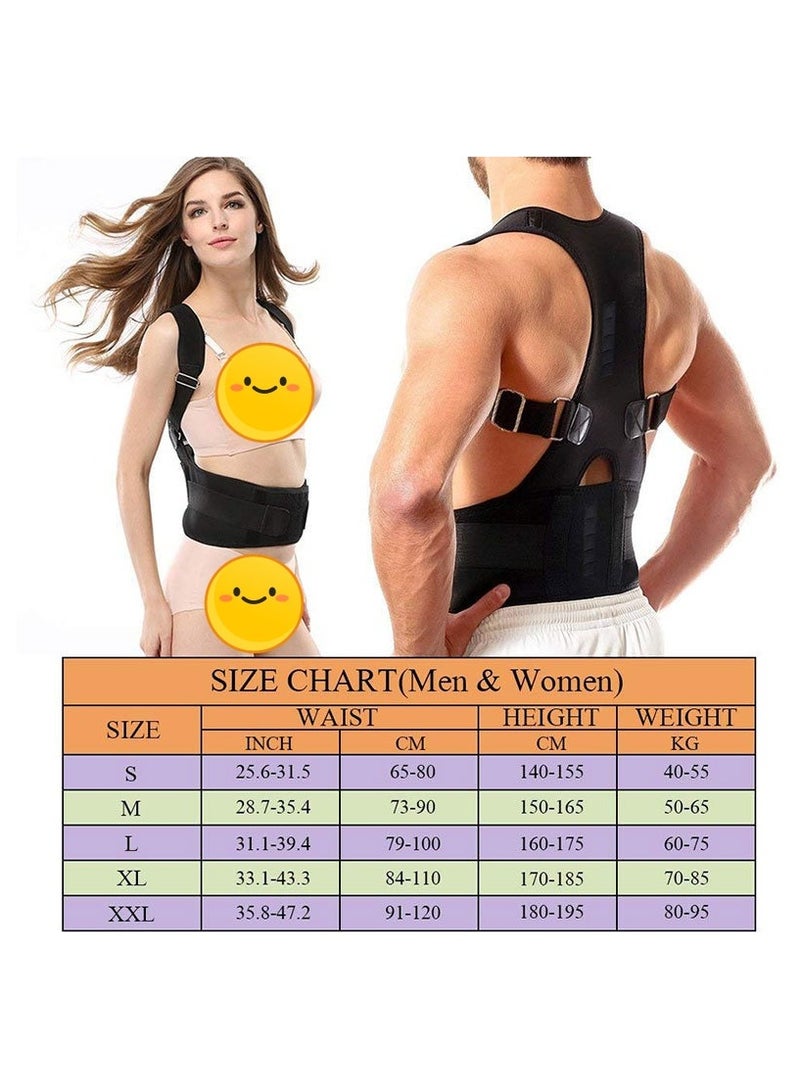 The Back Belt For Posture Correction And Shoulder Straightening Is Made Of Strong, Breathable Material That Is Comfortable To Wear - Image 2