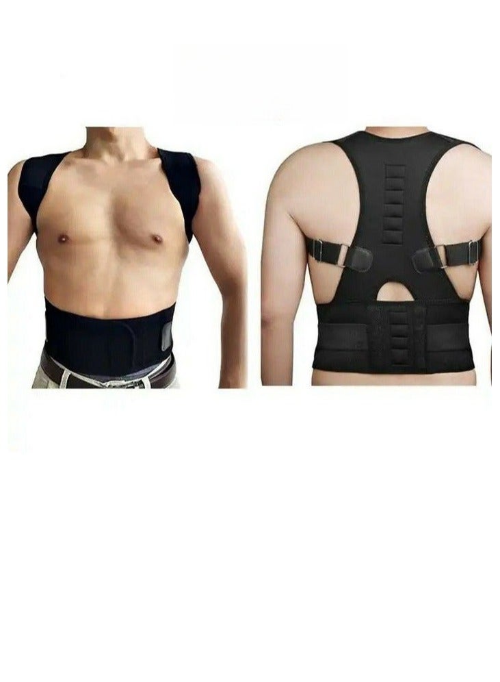 The Back Belt For Posture Correction And Shoulder Straightening Is Made Of Strong, Breathable Material That Is Comfortable To Wear - Image 3
