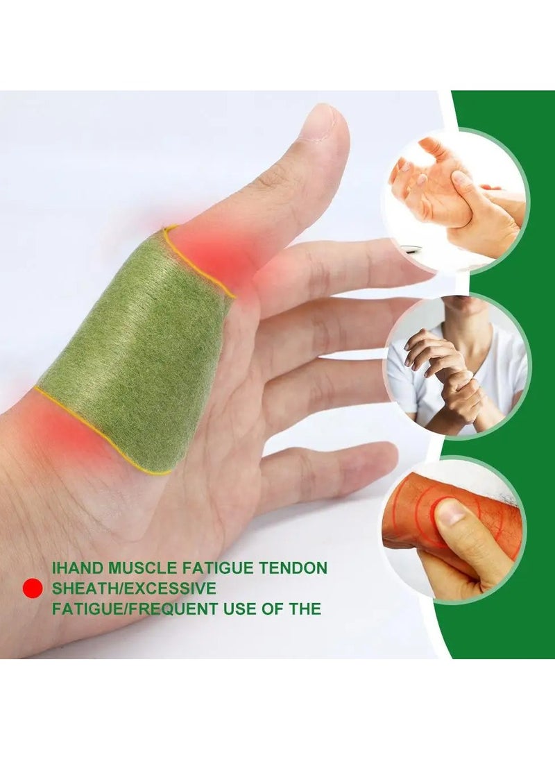 Sumifun Natural Knee Patch, Long Lasting Relief Self Heating Knee Pain, Wormwood Herbal Extract Joint Arthritis Sticker, Warming Herbal Plaster Pain Patches For Pain Relief Swelling Bone On Bone  - Image 4