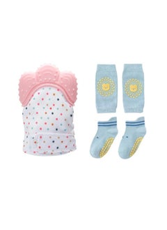 Pikkaboo Pikkaboo SoftCrawl Baby Safety Set - Pink  - Image 1