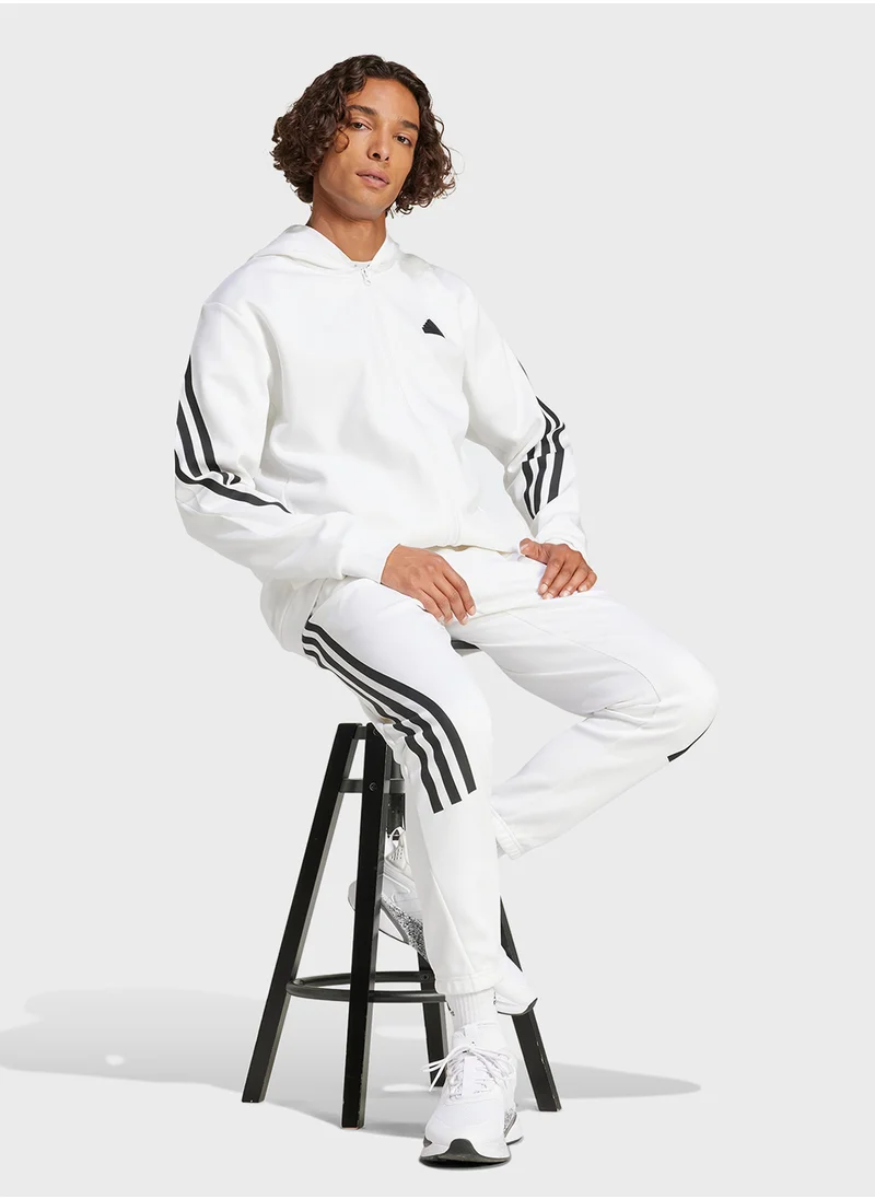 Adidas Future Icon 3 Stripe Hoodie