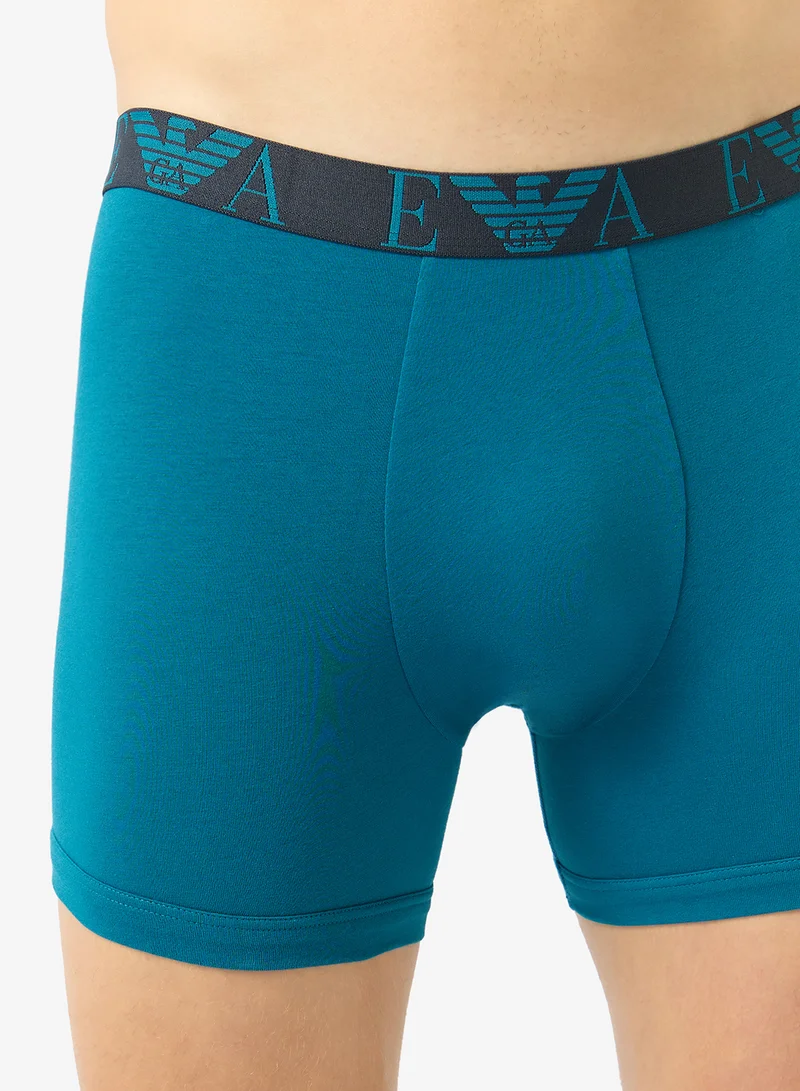 Emporio Armani  3 Pack Of Logo Boxers for Men | Best Price UAE