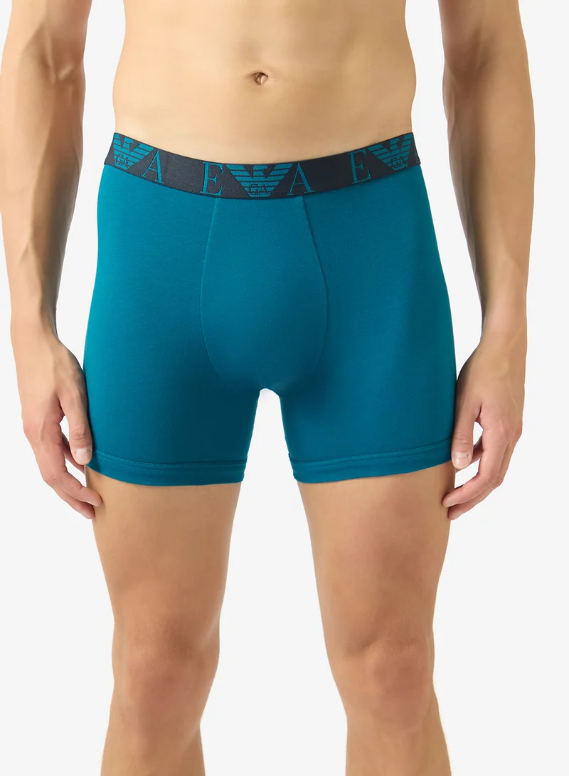 امبوريو ارماني 3 Pack Of Logo Boxers