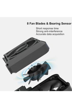 SYOSI Handheld Anemometer, Digital Wind Gauges Wind Speed Meter Measures Wind Speed, Temperature, Humidity with Large Backlit LCD Display, MAX/MIN, Data Hold for Shooting Windsurfing Fishing Hunting HT605  - Image 4