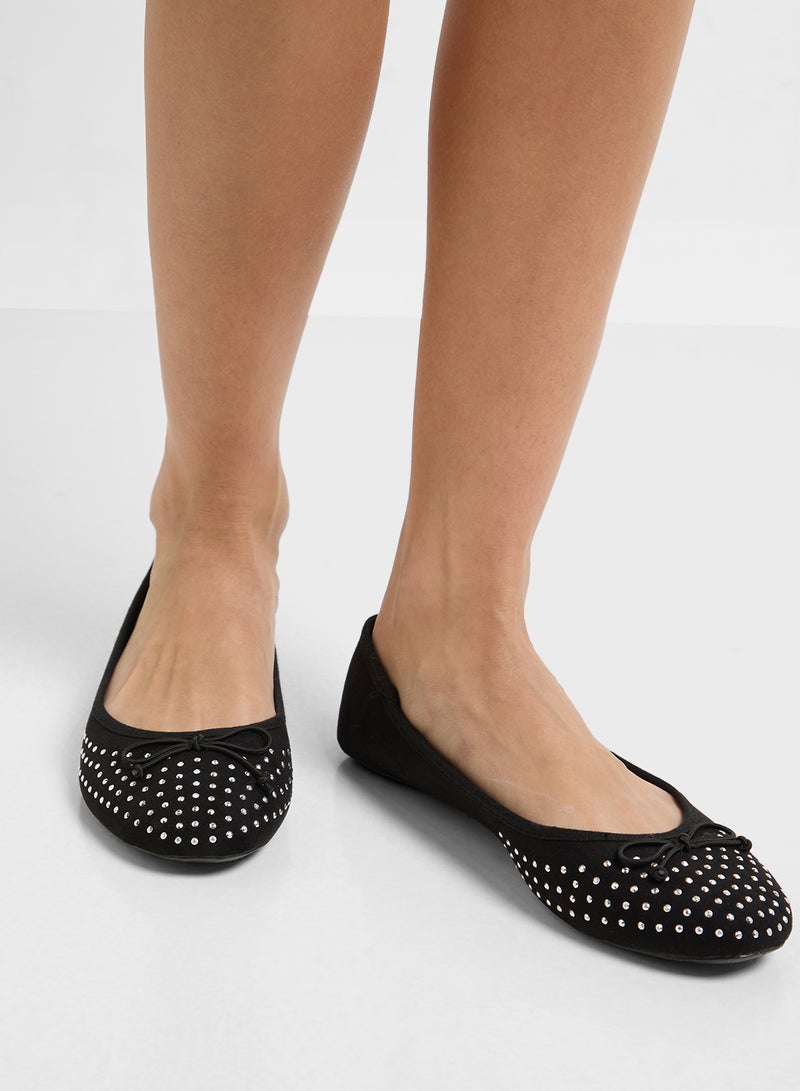 ELLA Studded Classic Ballet Flat  - Image 5