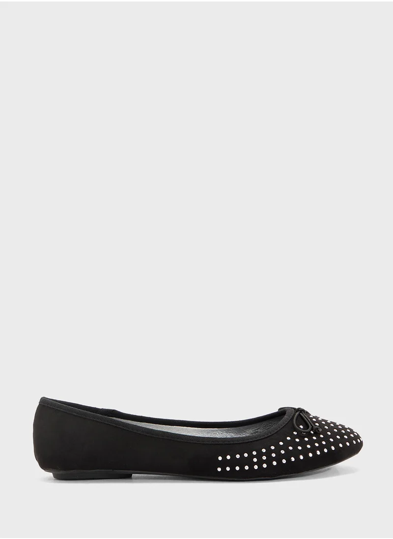 ELLA Studded Classic Ballet Flat