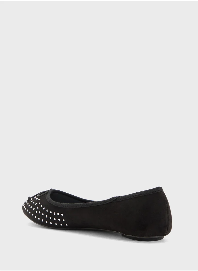 ELLA Studded Classic Ballet Flat