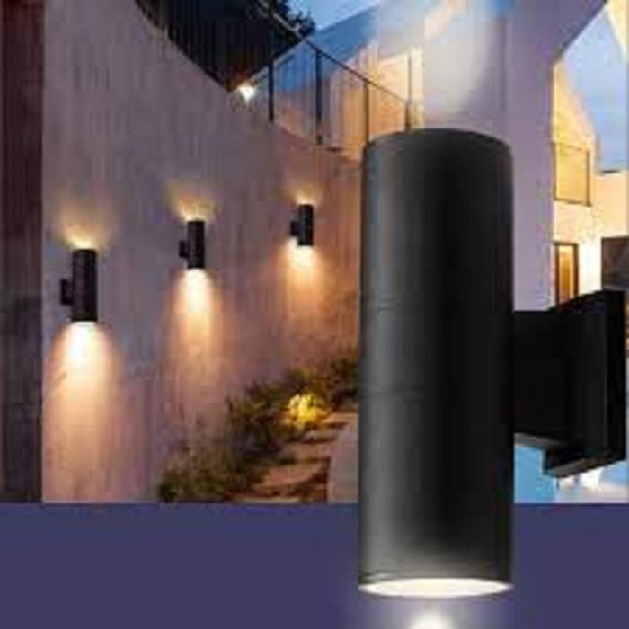 SEER® Wall Lights Cylinder Shape Fancy LED Light for Wall IP65 Waterproof Exterior Wall Lamp 10 Watts Warm White Outdoor Wall Lights for Elevation,Garden & Patio Lights Pack 1 - Image 3