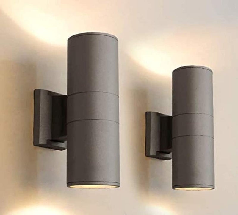SEER® Wall Lights Cylinder Shape Fancy LED Light for Wall IP65 Waterproof Exterior Wall Lamp 10 Watts Warm White Outdoor Wall Lights for Elevation,Garden & Patio Lights Pack 1 - Image 2