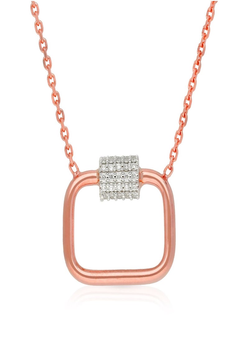 Malabar Gold and Diamonds 18k 750 Purity Mine Diamond Pendant MZOZOU057PN5  - Image 1