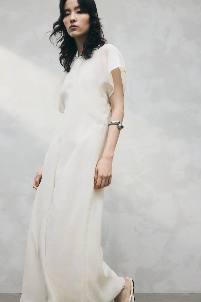 H&M Linen-blend dress
