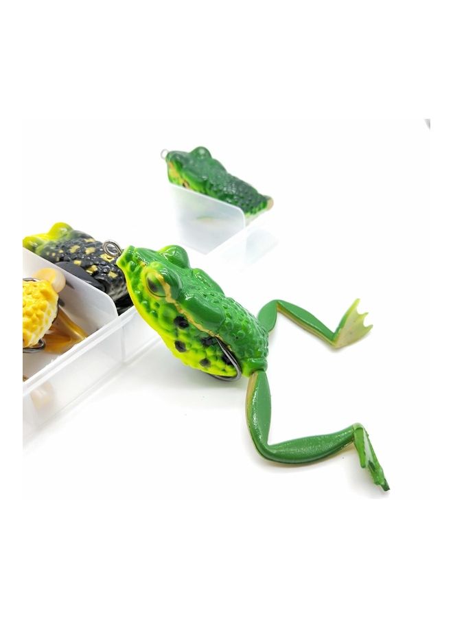 نيبمينينت طقم طعوم لصيد الأسماك على شكل ضفدع من 5 قطع 18 x 2.5 9.5سم - Image 4