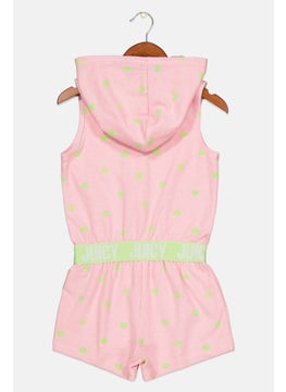 Kids Girl Printed Hooded Sleeveless Romper, Pink - pzsku/Z22AD7A7EBC82133B23D7Z/45/_/1724351259/ffd07201-84f6-4e06-a10d-1cb05615b131