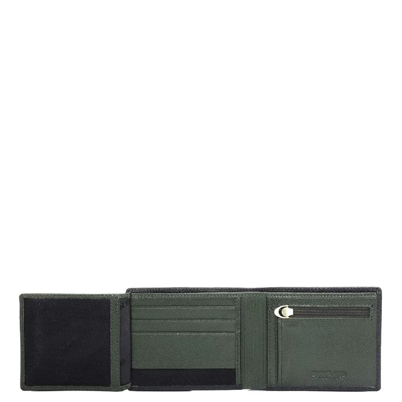Da Milano  Petrol Green Bifold Leather Mens Wallet for Men | Best Price UAE