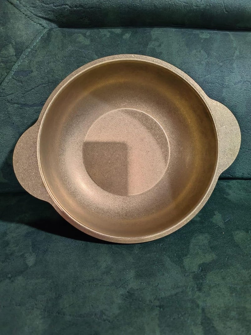 HEVASNEK Stylish Golden Stainless Steel Kadai - 22cm Pure Food-Grade Serving Bowl for Soups, Stews, Rice, Vegetables & Side Dishes - Elegant Tableware for Everyday Use & Entertaining - Image 5