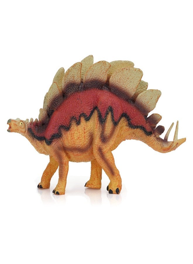 KARTASYA Dinosaur Toys for Kids,Dinosaur Action Figures Realistic Dinosaur Toys Gifts for Kids Boys Girls(21cm X 10cm Stegosaurus Tyrannosaurus T-Rex Edition) - Image 1