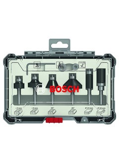 BOSCH Bosch Router Bit Set 6 pcs Trim&Edging 6m, for hand held routers, plam routers | Model: 2607017468  - Image 1