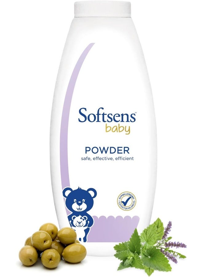 Softsens Baby Powder with Olive, Clove Leaf & Patchouli Oil 200g - Image 3