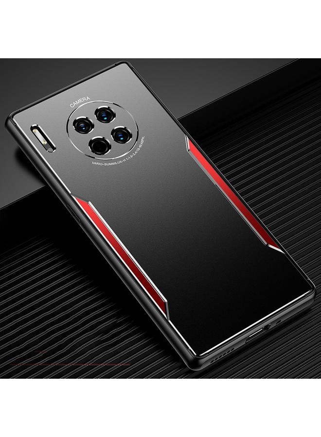 S-TOP Case For Huawei Mate 30 Blade Series TPU Frame + Titanium Alloy Sand Blasting Technology Backplane + Color Aluminum Alloy Decorative Edge Mobile Phone Protective Shell - Image 1
