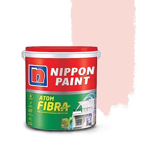 Nippon Paint Atom Fibra 2 In 1 Interior & Exterior Emulsion 1 L Pink & Reds (Candilicious) - Image 1