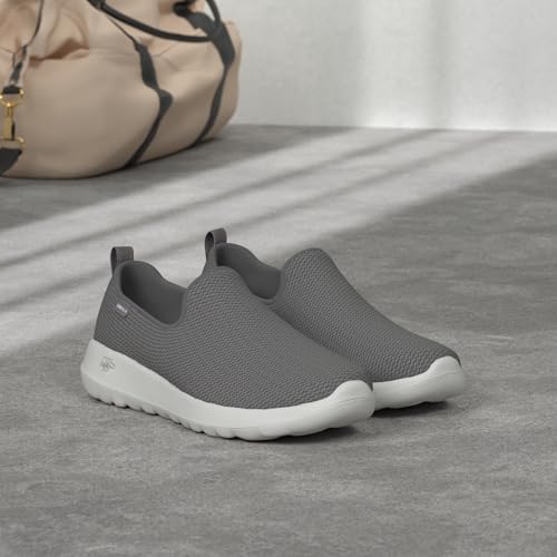 SKECHERS حذاء سنيكر سكيشرز للرجال جواك ماكس - حذاء رياضي برباط هوائي، رمادي، 9 عريض أمريكي - Image 3