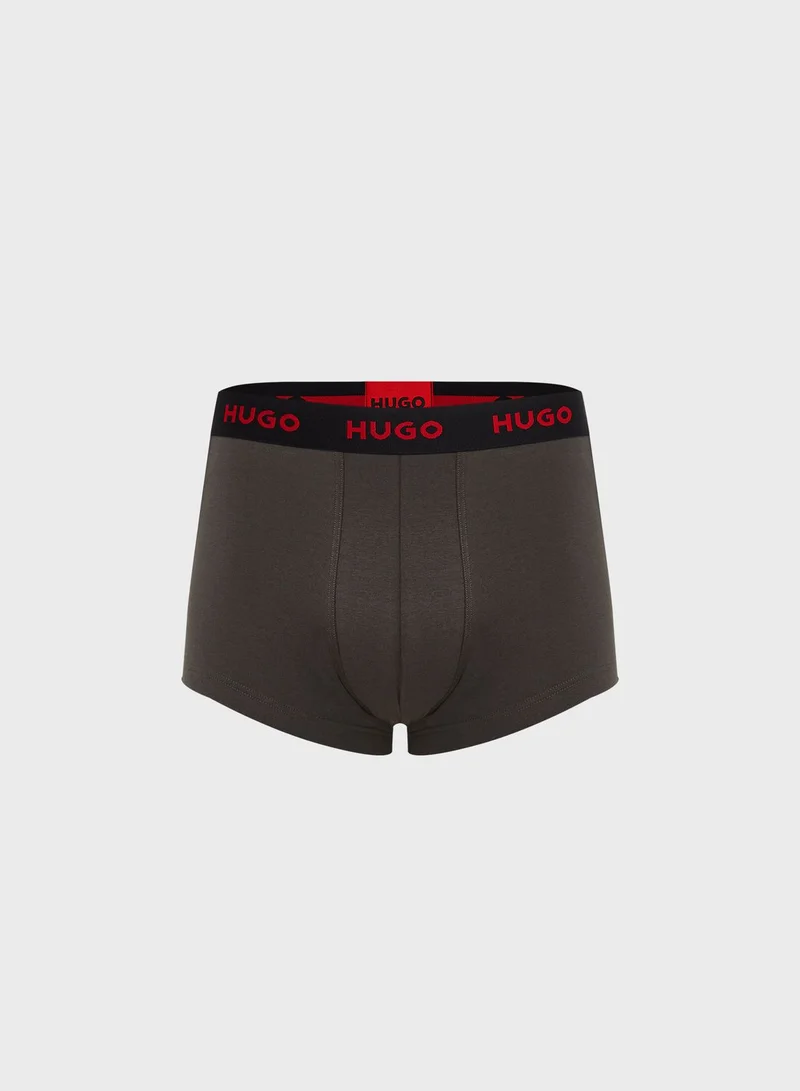 HUGO 3 Pack Essential Trunks